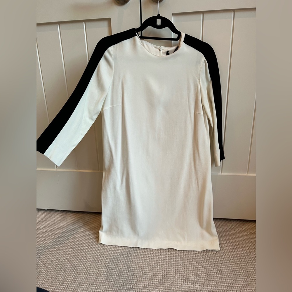 Brand new black and white dress